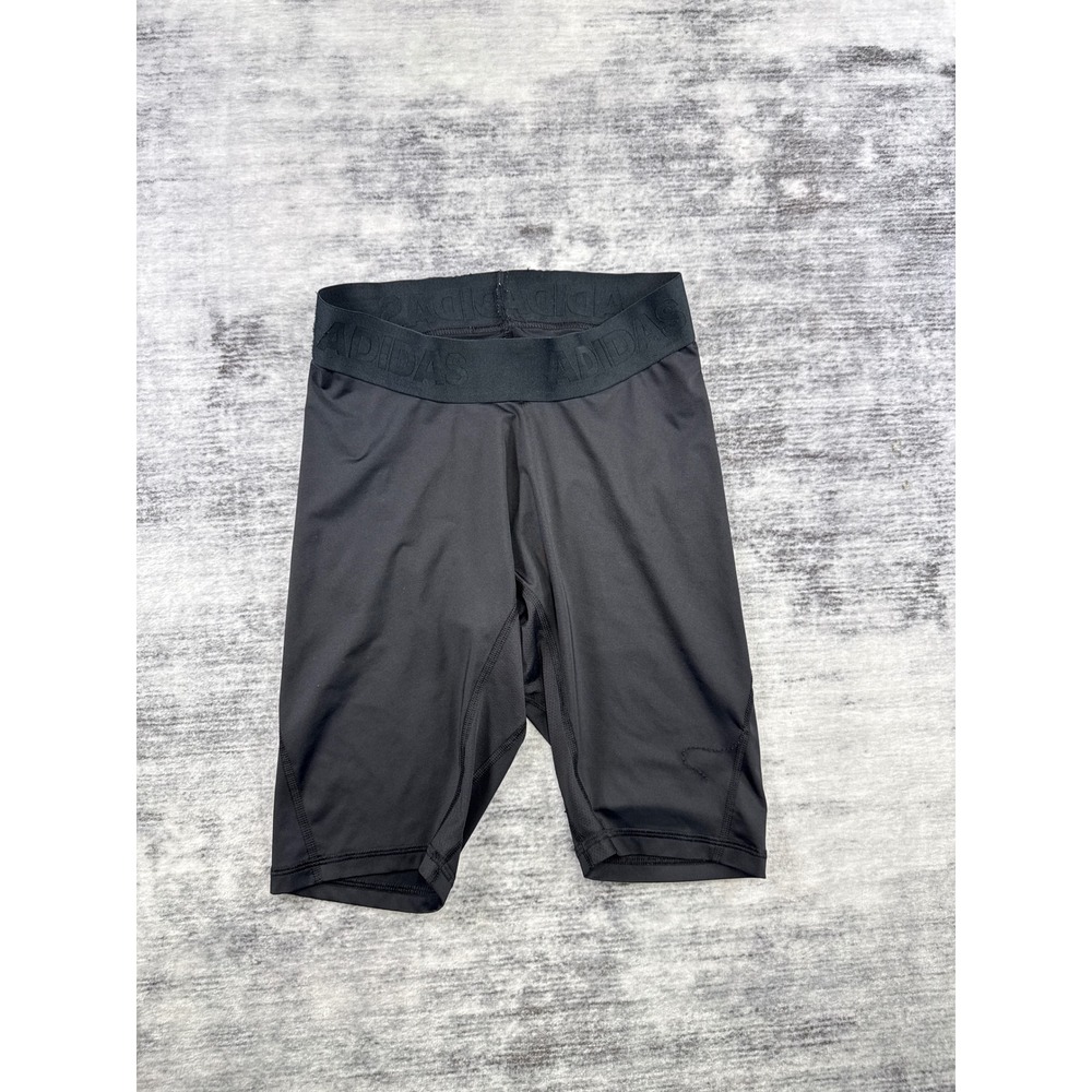 Adidas Alphaskin Climacool Compression Shorts Black Mens Size Medium M FLAW